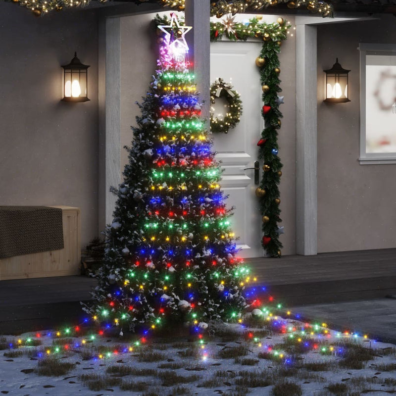 Christmas Tree Light 320 LEDs Colourful 375 cm