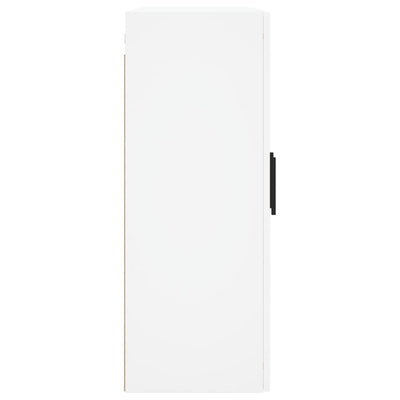 Wall Mounted Cabinet White 69.5x34x90 cm