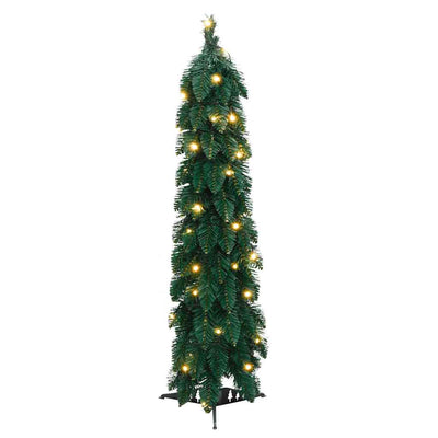 Artificial Pre-lit Christmas Tree with 45 LEDs 90 cm