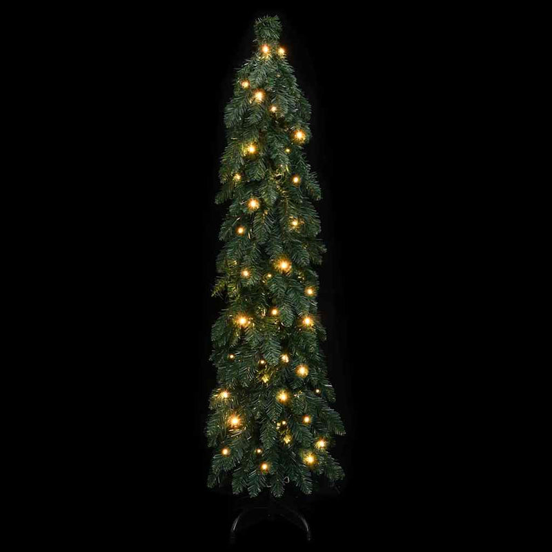 Artificial Pre-lit Christmas Tree with 80 LEDs 150 cm