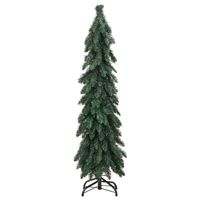 Artificial Pre-lit Christmas Tree with 80 LEDs 150 cm