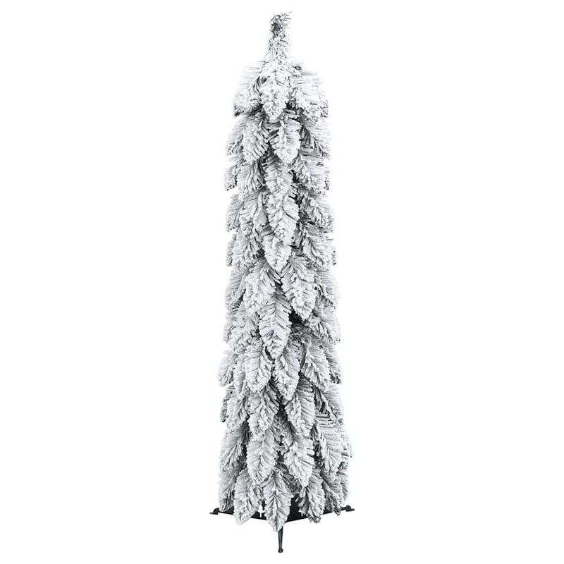 Artificial Pre-lit Christmas Tree with 30 LEDs and Flocked Snow 60 cm