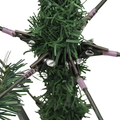 Artificial Hinged Christmas Tree with Cones 150 cm