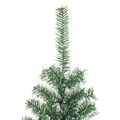 Artificial Christmas Tree with Flocked Snow Green 120 cm