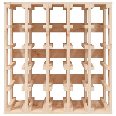 Wine Rack 58.5x33x60.5 cm Solid Wood Pine