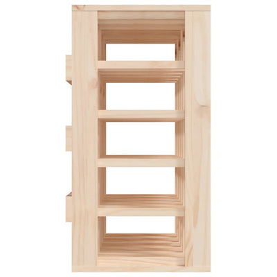 Wine Rack 58.5x33x60.5 cm Solid Wood Pine