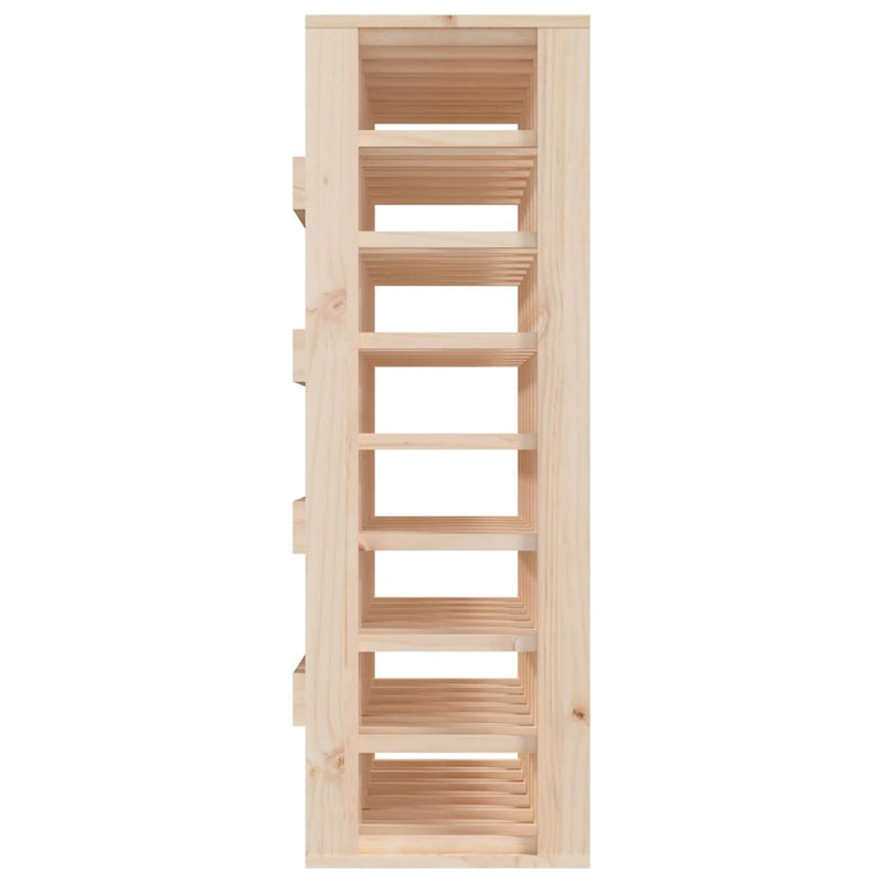 Wine Rack 70x33x94 cm Solid Wood Pine