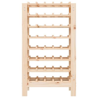 Wine Rack 61.5x30x107.5 cm Solid Wood Pine