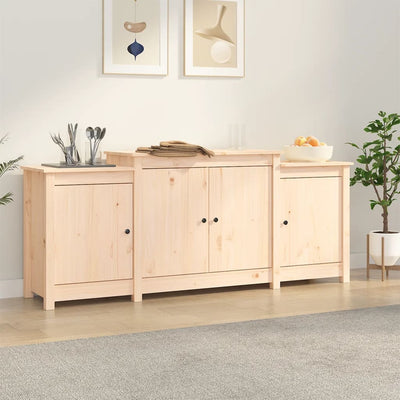 Sideboard 164x37x68 cm Solid Wood Pine