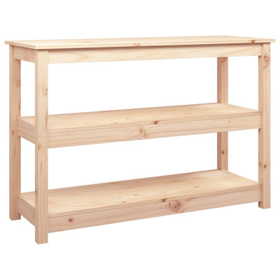 Console Table 110x40x74 cm Solid Wood Pine