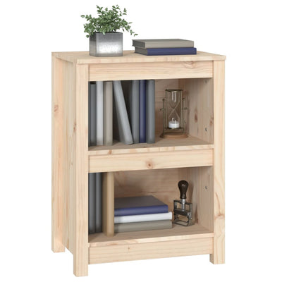 Book Cabinet 50x35x68 cm Solid Wood Pine