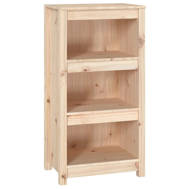 Book Cabinet 50x35x97 cm Solid Wood Pine