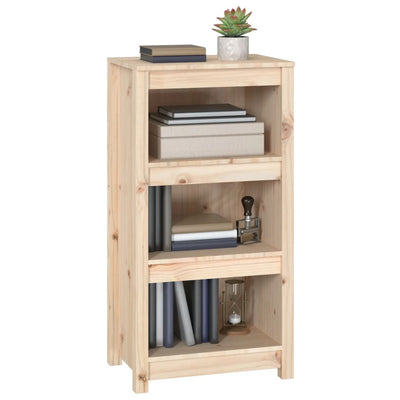 Book Cabinet 50x35x97 cm Solid Wood Pine