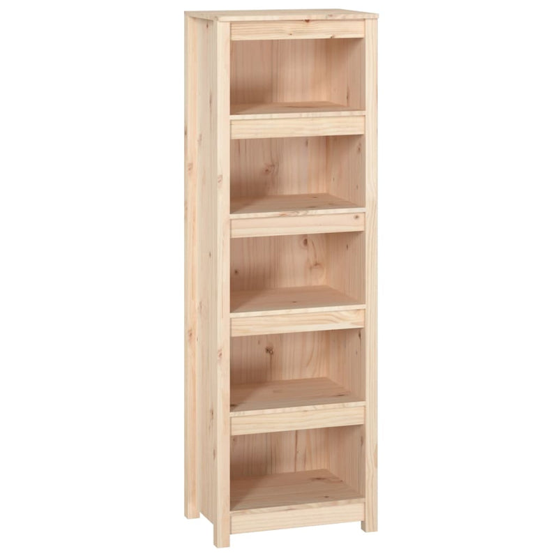 Book Cabinet 50x35x154 cm Solid Wood Pine