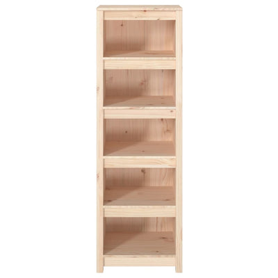 Book Cabinet 50x35x154 cm Solid Wood Pine