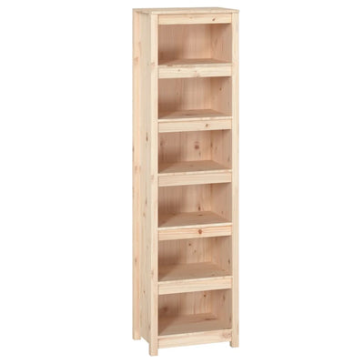 Book Cabinet 50x35x183 cm Solid Wood Pine