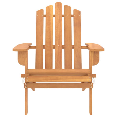 Garden Adirondack Chairs 2 pcs Solid Wood Acacia