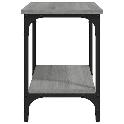 Side Table Grey Sonoma 40x30x42 cm Engineered Wood