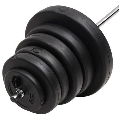 Barbell with Plates 90 kg