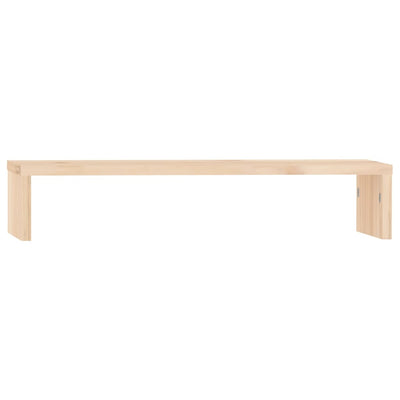 Monitor Stand 50x27x10 cm Solid Wood Pine