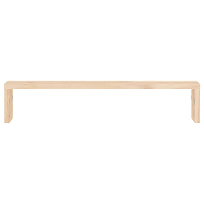 Monitor Stand 50x27x10 cm Solid Wood Pine