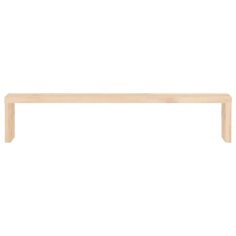 Monitor Stand 50x27x10 cm Solid Wood Pine