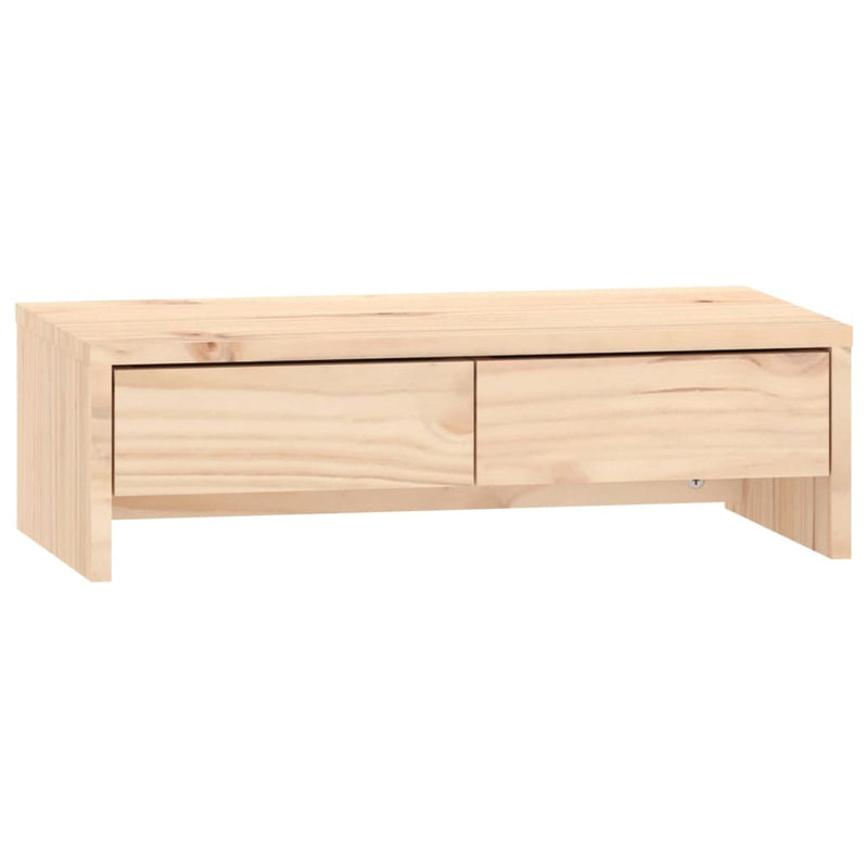 Monitor Stand 50x27x15 cm Solid Wood Pine