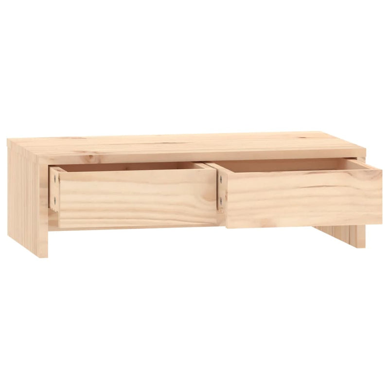 Monitor Stand 50x27x15 cm Solid Wood Pine