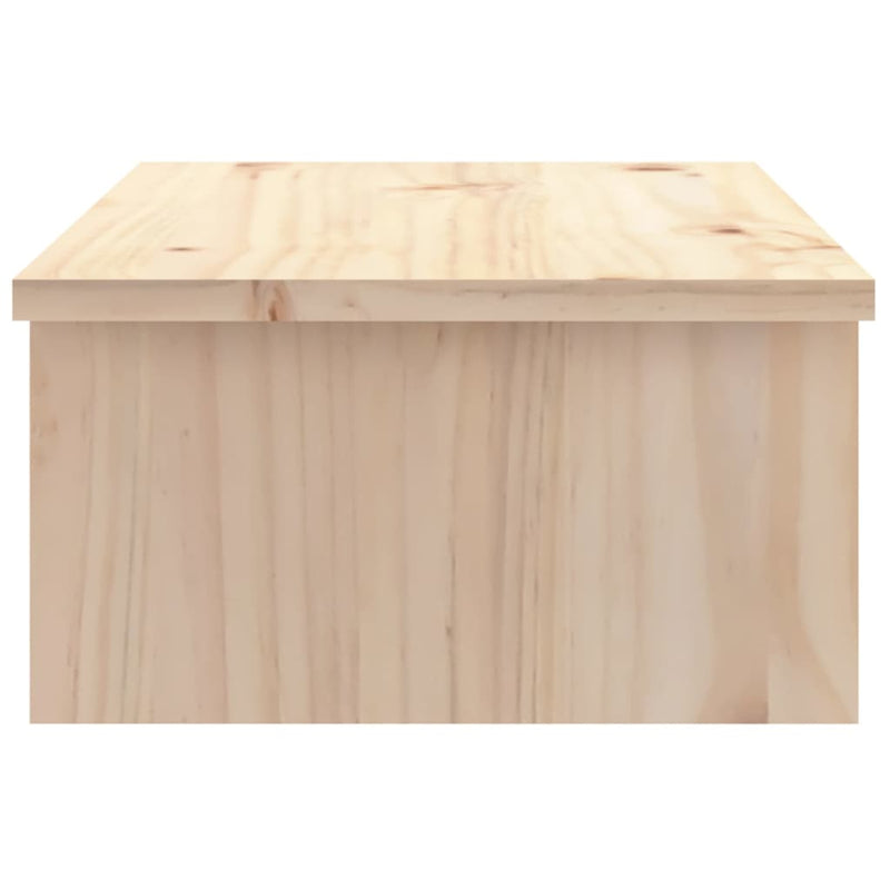 Monitor Stand 50x27x15 cm Solid Wood Pine