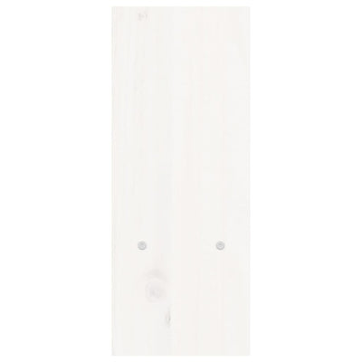 Monitor Stand White (39-72)x17x43 cm Solid Wood Pine