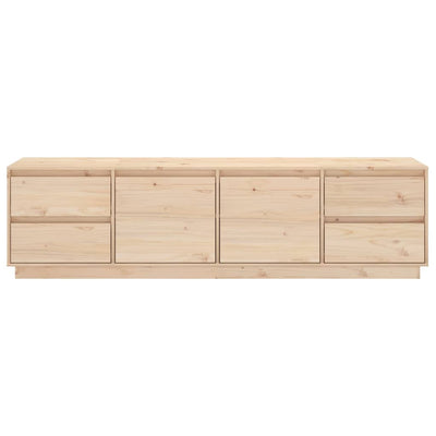 TV Cabinet 176x37x47.5 cm Solid Wood Pine