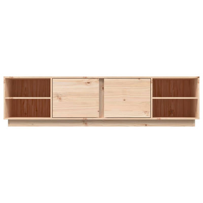 TV Cabinet 156x40x40 cm Solid Wood Pine