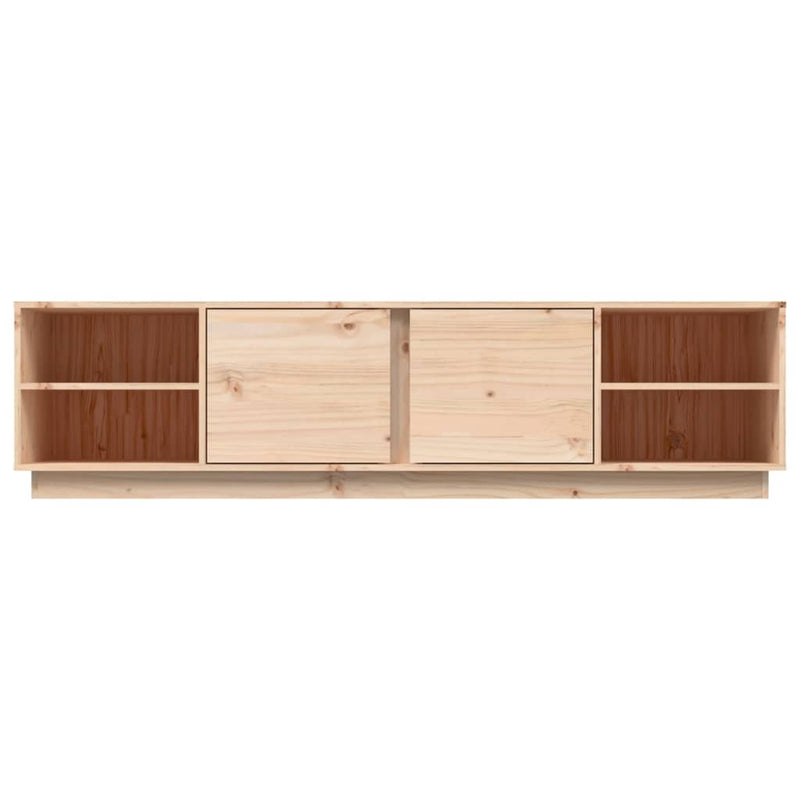 TV Cabinet 156x40x40 cm Solid Wood Pine