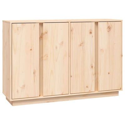 Sideboard 120x35x80 cm Solid Wood Pine