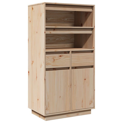 Highboard 60x40x116.5 cm Solid Wood Pine