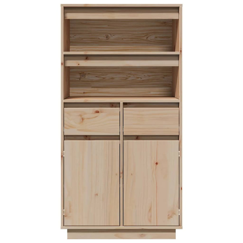 Highboard 60x40x116.5 cm Solid Wood Pine