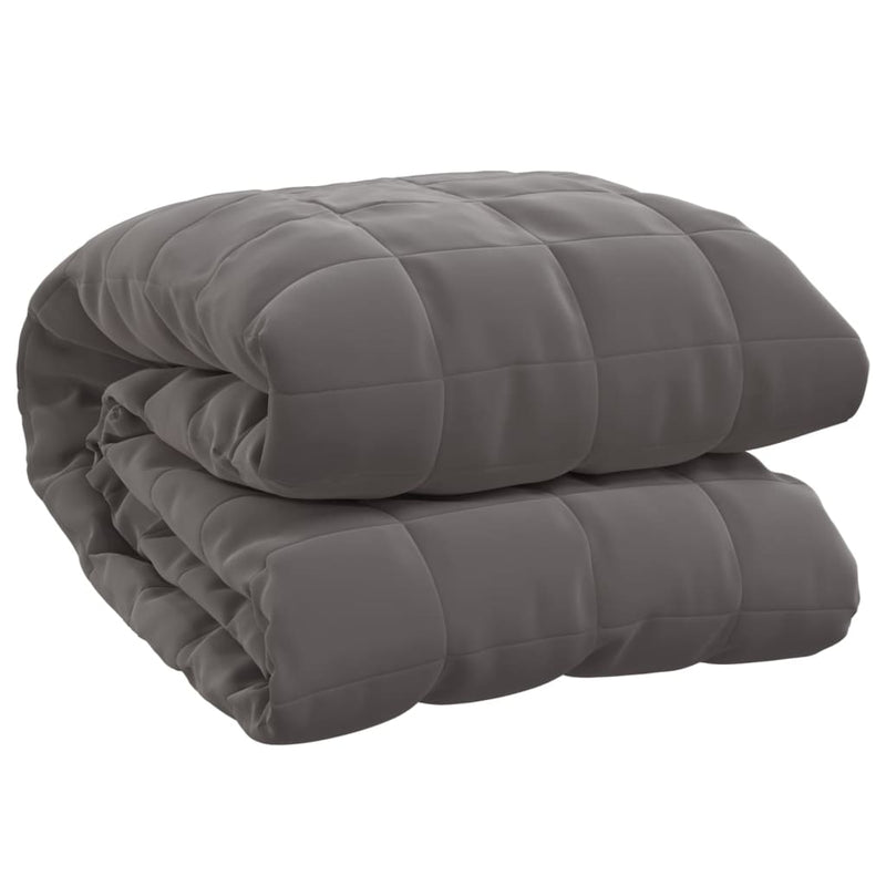 Weighted Blanket Grey 150x200 cm 7 kg Fabric