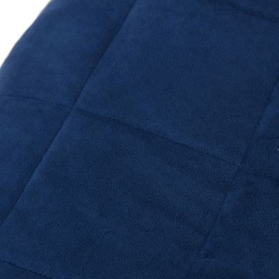 Weighted Blanket Blue 120x180 cm 5 kg Fabric