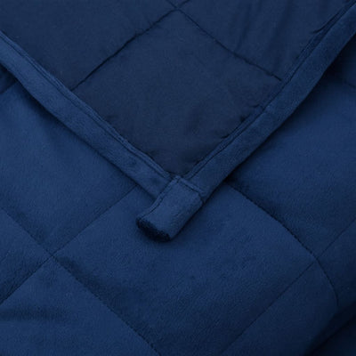 Weighted Blanket Blue 120x180 cm 5 kg Fabric