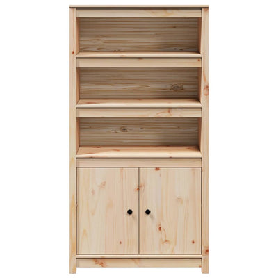 Highboard 80x35x154 cm Solid Wood Pine