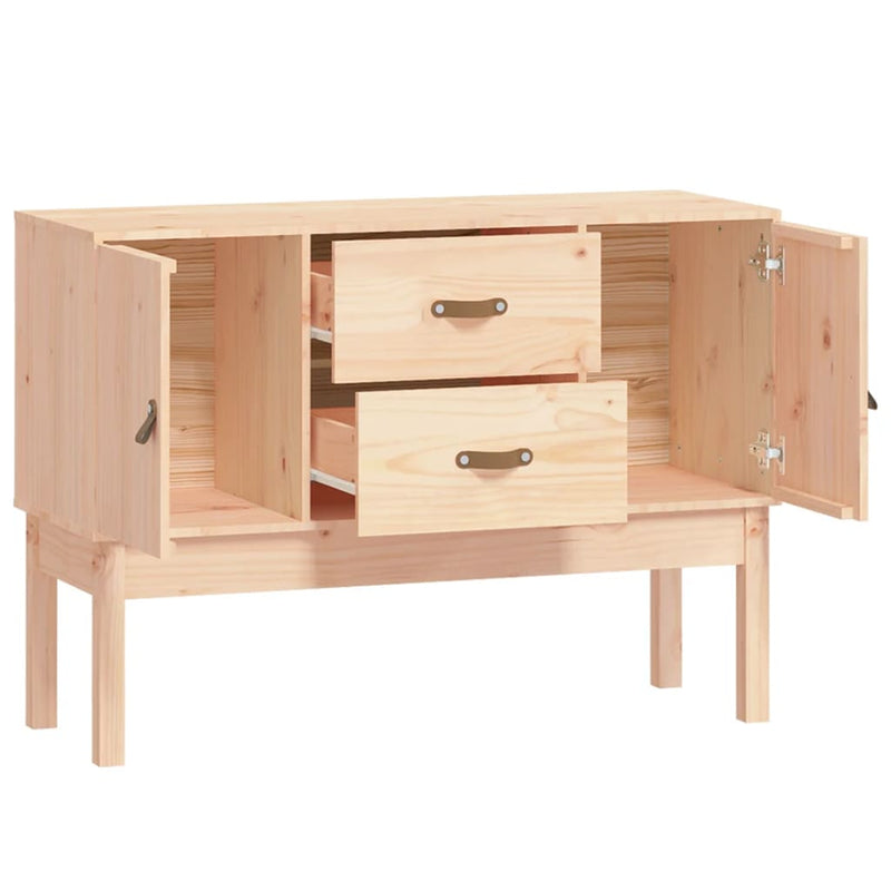 Sideboard 110x40x78 cm Solid Wood Pine