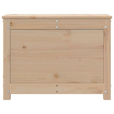 Storage Box 60x32x45.5 cm Solid Wood Pine