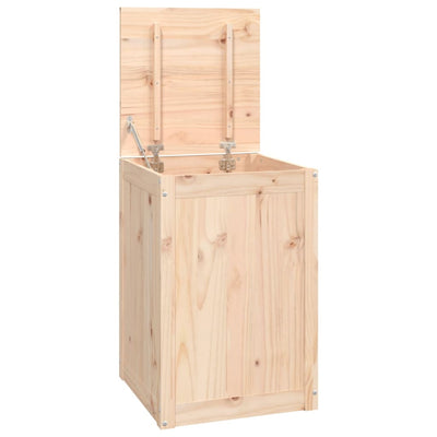 Laundry Box 44x44x66 cm Solid Wood Pine