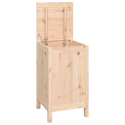 Laundry Box 44x44x76 cm Solid Wood Pine