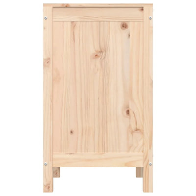 Laundry Box 44x44x76 cm Solid Wood Pine