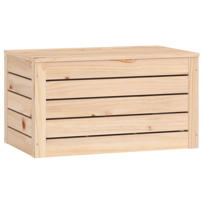 Storage Box 59.5x36.5x33 cm Solid Wood Pine