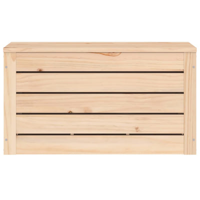 Storage Box 59.5x36.5x33 cm Solid Wood Pine