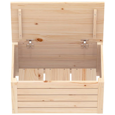 Storage Box 59.5x36.5x33 cm Solid Wood Pine