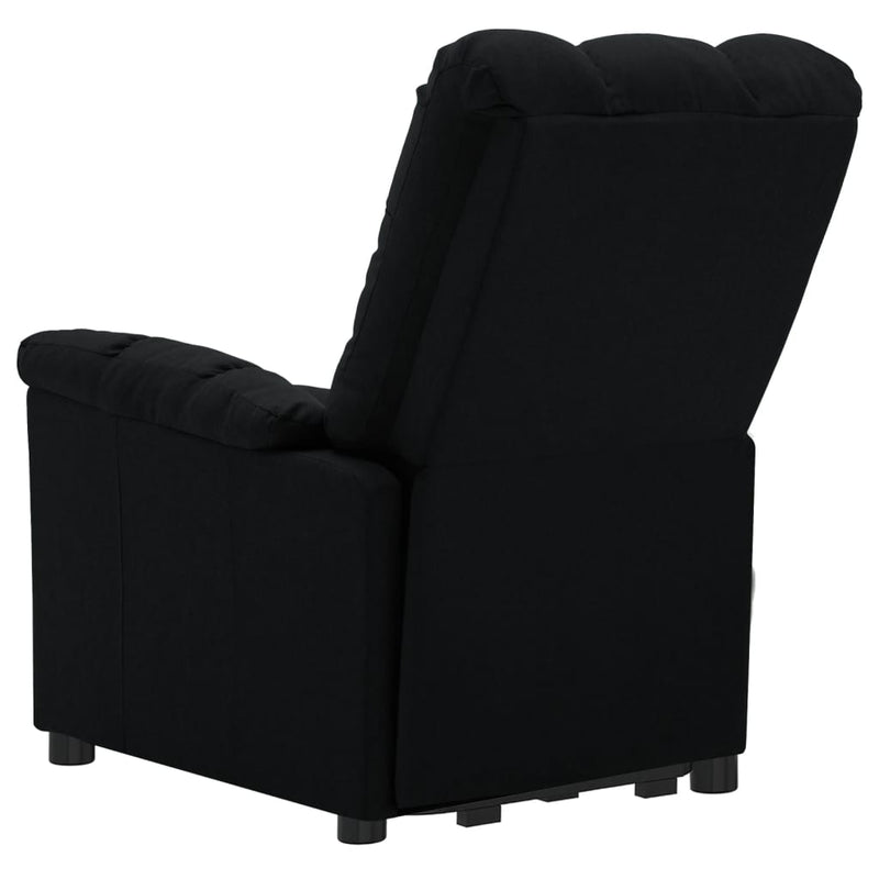 Stand up Massage Chair Black Fabric