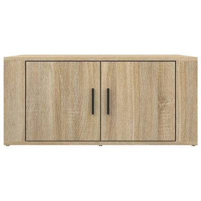 Coffee Table Sonoma Oak 80x50x36 cm Engineered Wood